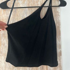 One shoulder tank